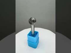 कार्बाइड बॉल डिबुरिंग डबल कट बुर बिट्स ड्रिल बिट्स 1/4 इंच कार्बाइड बुर फॉर डाई ग्राइंडर