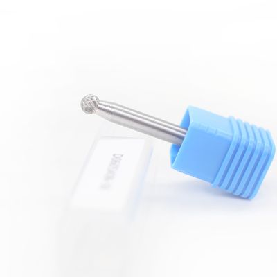 अच्छी कीमत D-Ball Shape Tungsten Carbide Burrs Ball Shape 6mm*5mm standard double cut with 6mm shank ऑनलाइन