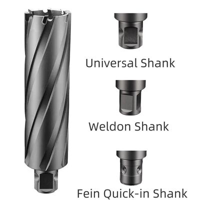 गुणवत्ता 100 मिमी काटने की गहराई टीसीटी घर्षण काटनेवाला 65 मिमी काटने का व्यास यूनिवर्सल शंक घर्षण काटनेवाला फैक्टरी