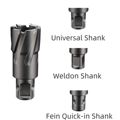 गुणवत्ता 50 मिमी काटने की गहराई X 35 मिमी कट डाय टीसीटी यूनिवर्सल शांक के साथ घुंघराले कटर फैक्टरी